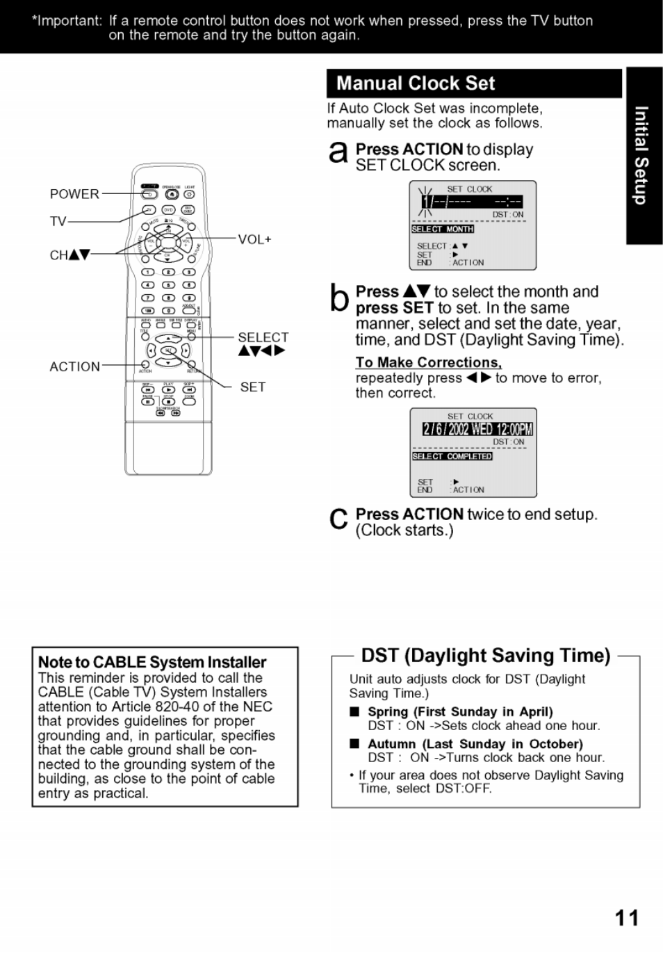 Panasonic PV-24DF62 User Manual | Page 11 / 56