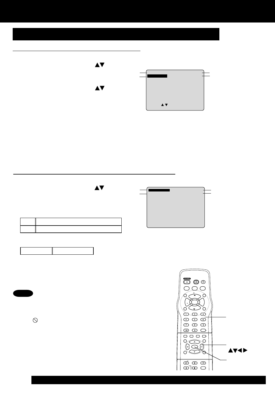 Dvd operation using on-screen displays, Continued), Disc information screen (for video cd/ cd) | Title no, Chapter no, A. track no, B. playback control on/off, Video cd with playback control only, Number keys | Panasonic PV-24DF62 User Manual | Page 38 / 56