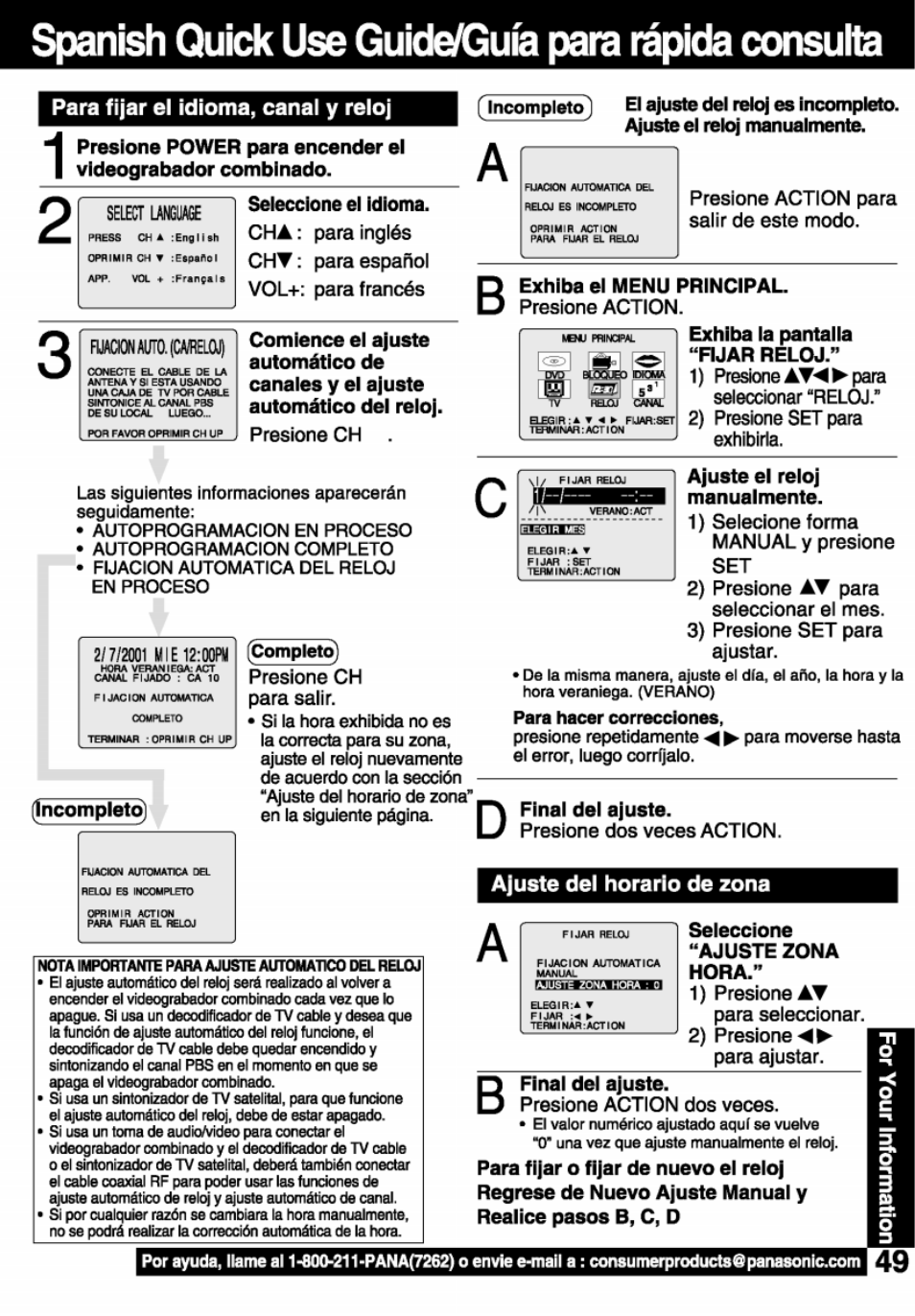 Panasonic PV-24DF62 User Manual | Page 49 / 56