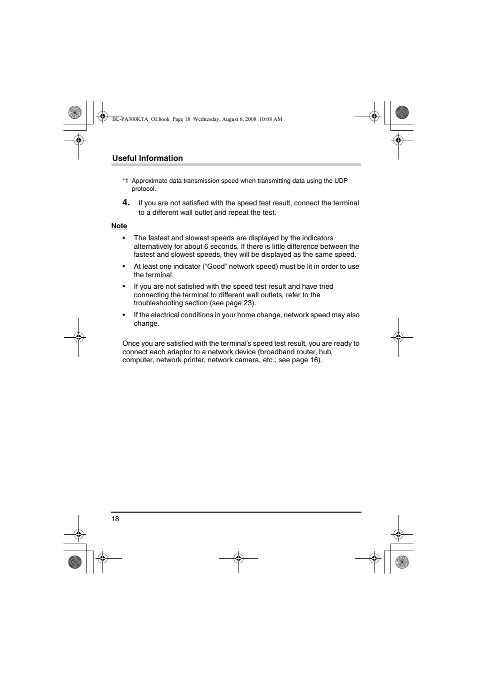 Panasonic BL-PA300KTA User Manual | Page 18 / 64