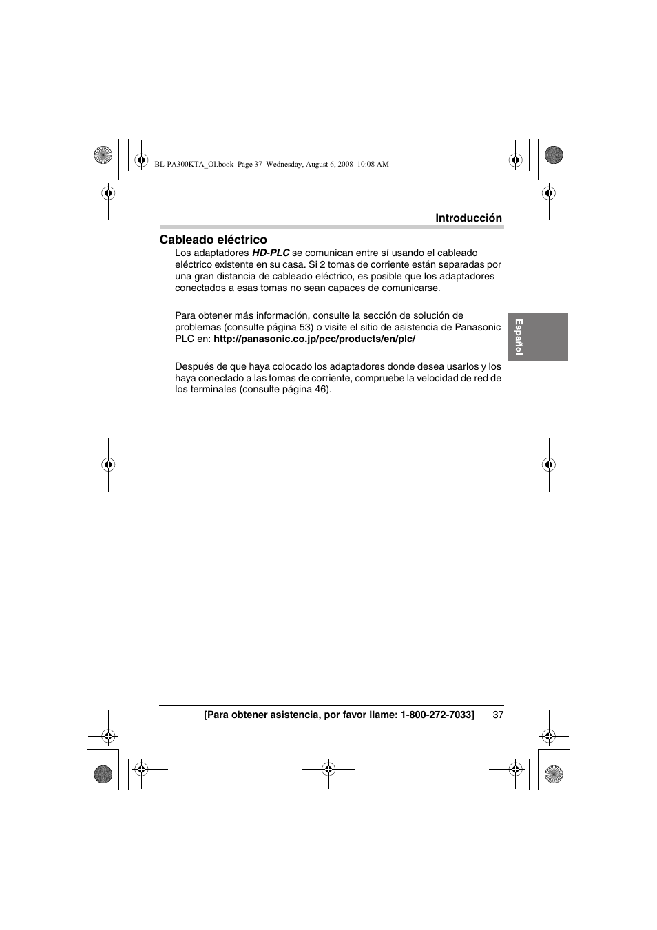 Panasonic BL-PA300KTA User Manual | Page 37 / 64