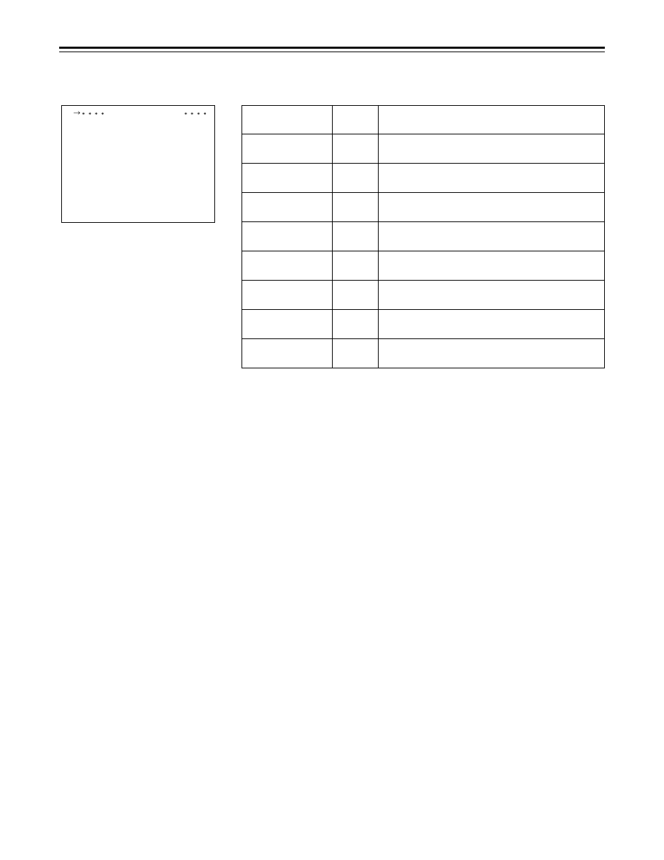 110 – setting menu screens (main menus), Main menu screen 3 of 4 | Panasonic AJ-D910WBP User Manual | Page 110 / 160