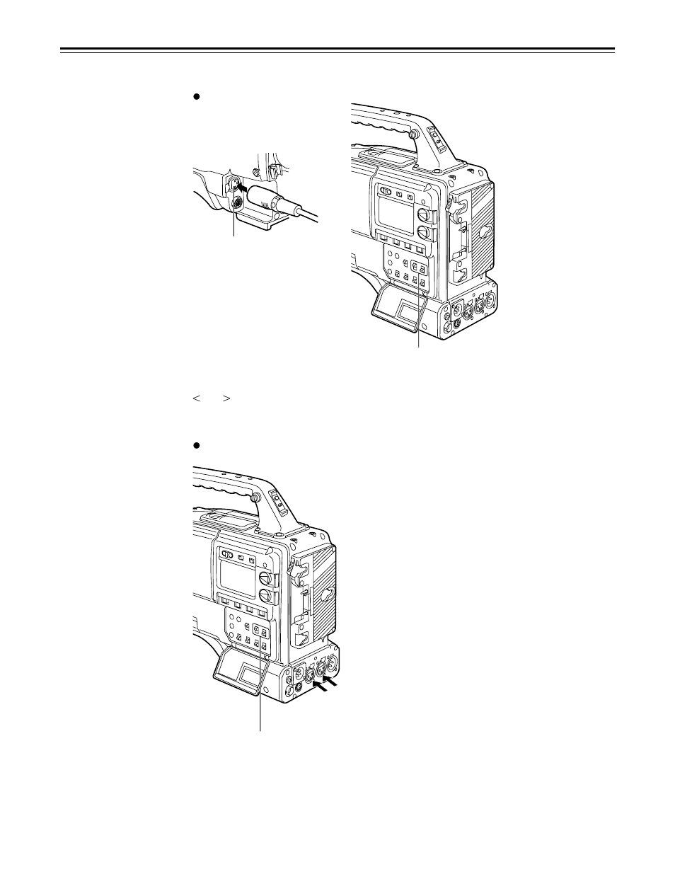 Audio input preparations, Using the microphone not mounted to the main unit | Panasonic AJ-D910WBP User Manual | Page 40 / 160