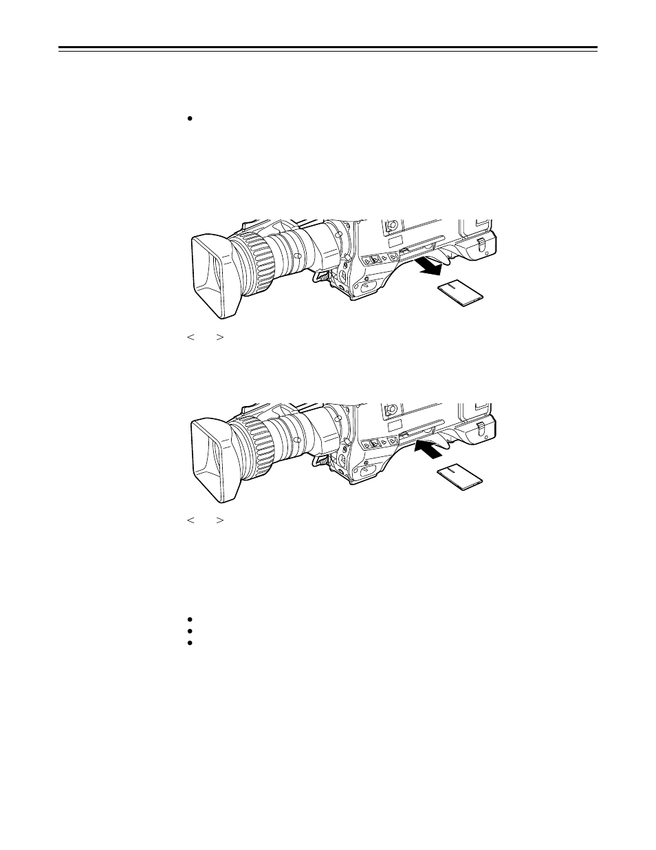 87 – setup card operations, Setup card handling | Panasonic AJ-D910WBP User Manual | Page 87 / 160