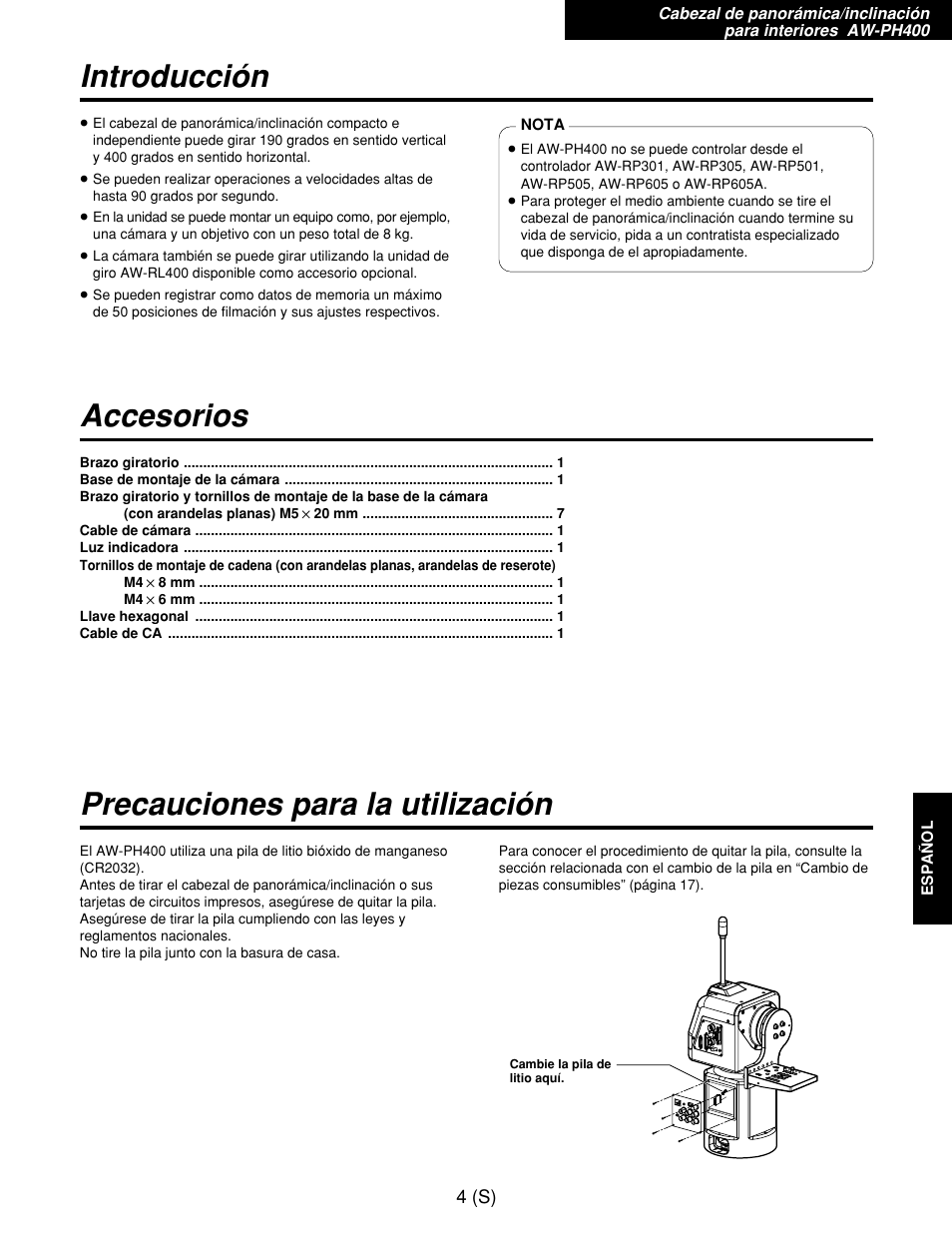 Panasonic AW-RP400E User Manual | Page 221 / 272