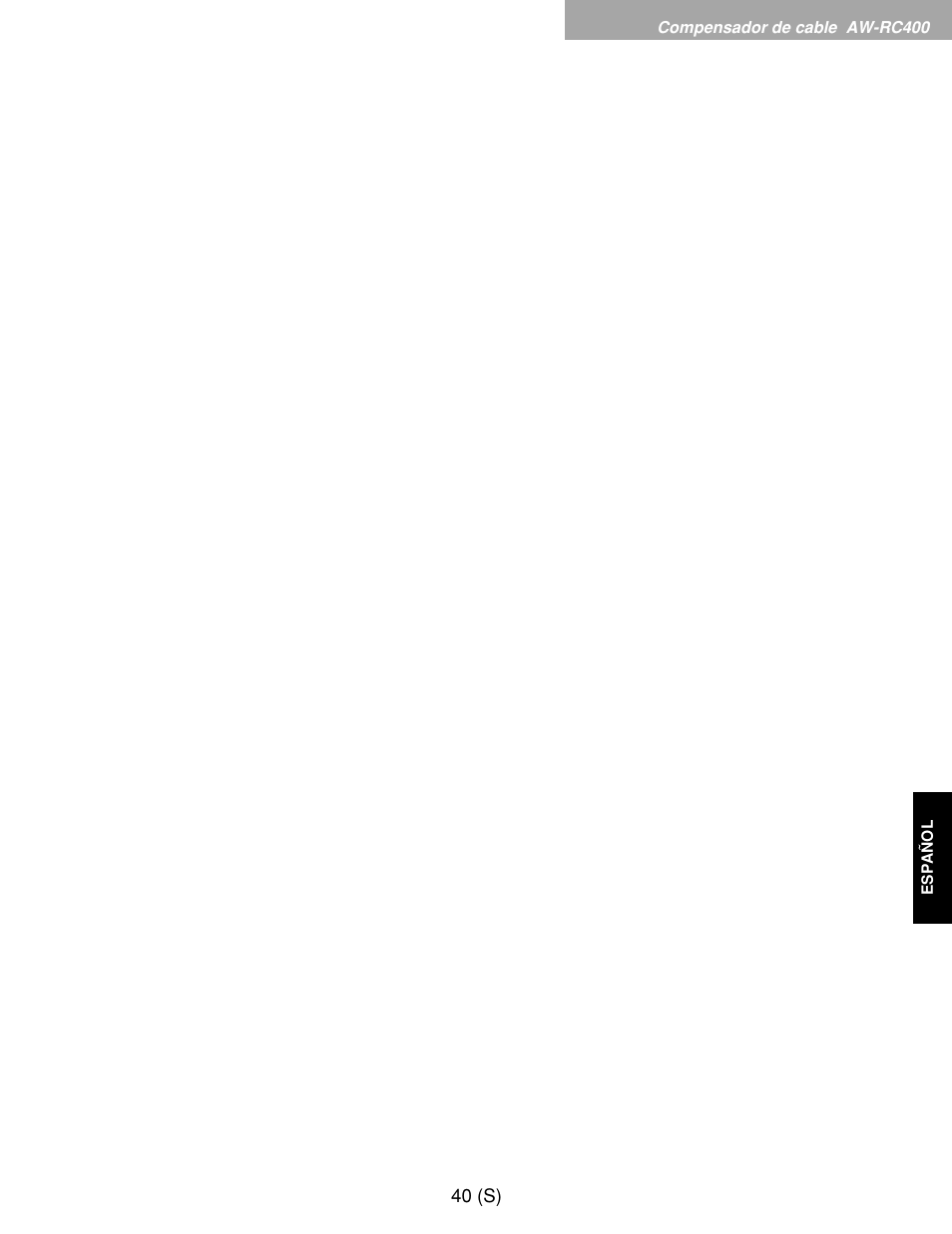 Panasonic AW-RP400E User Manual | Page 257 / 272
