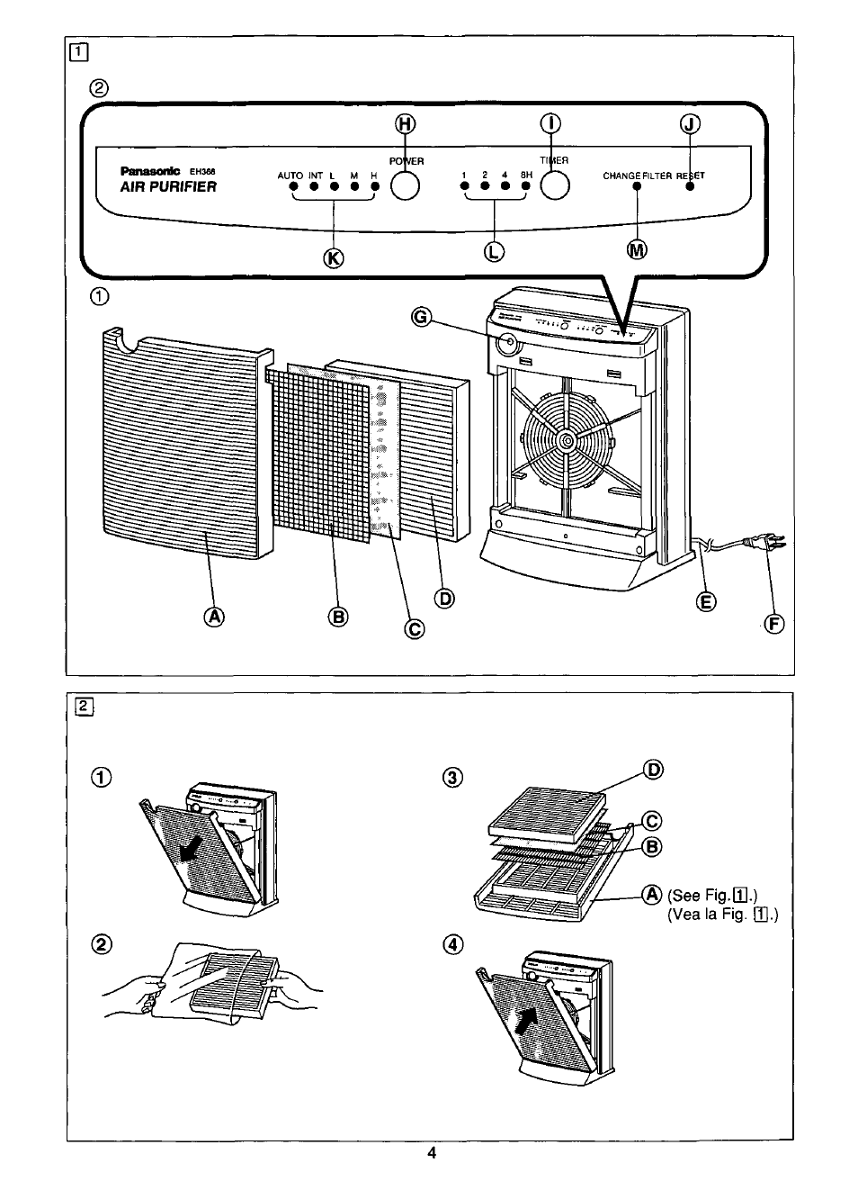 See fig.q].) (vea la fig. q].), Mpanasonic | Panasonic EH366 User Manual | Page 4 / 12