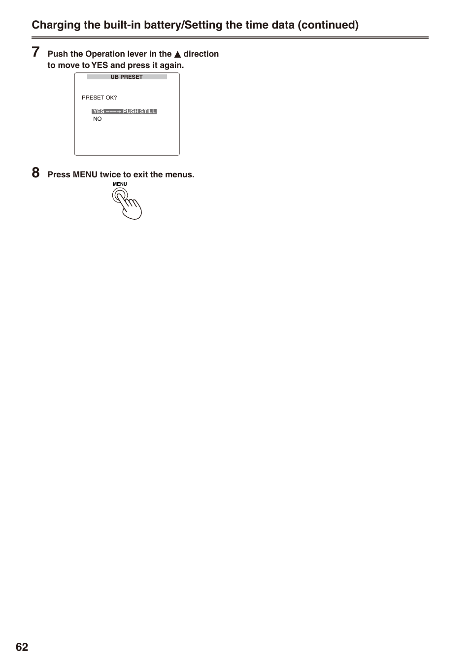 Panasonic AG-HPX170P User Manual | Page 62 / 128