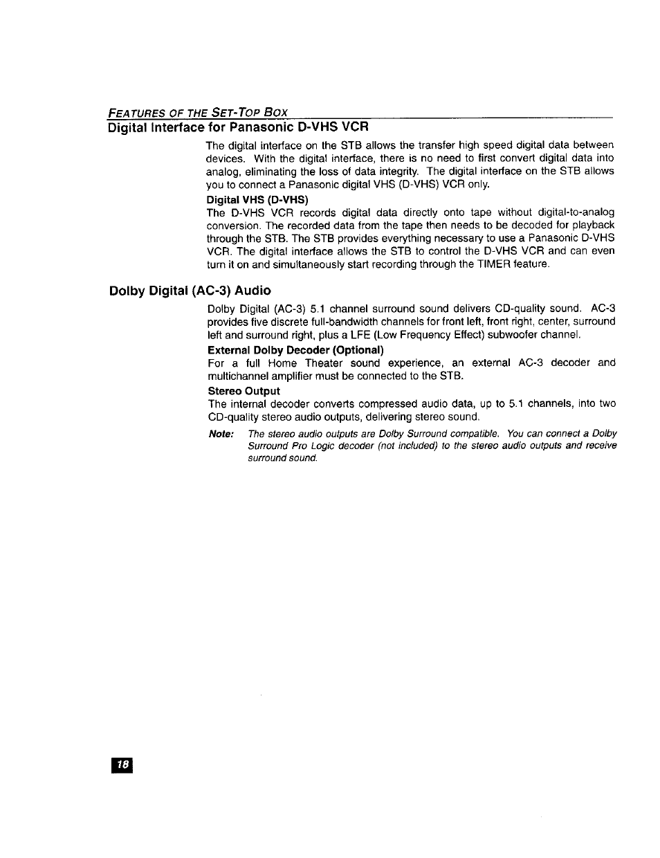 Panasonic TU-DST51 User Manual | Page 19 / 65