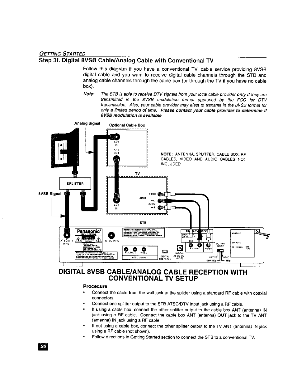 Panasonic TU-DST51 User Manual | Page 27 / 65