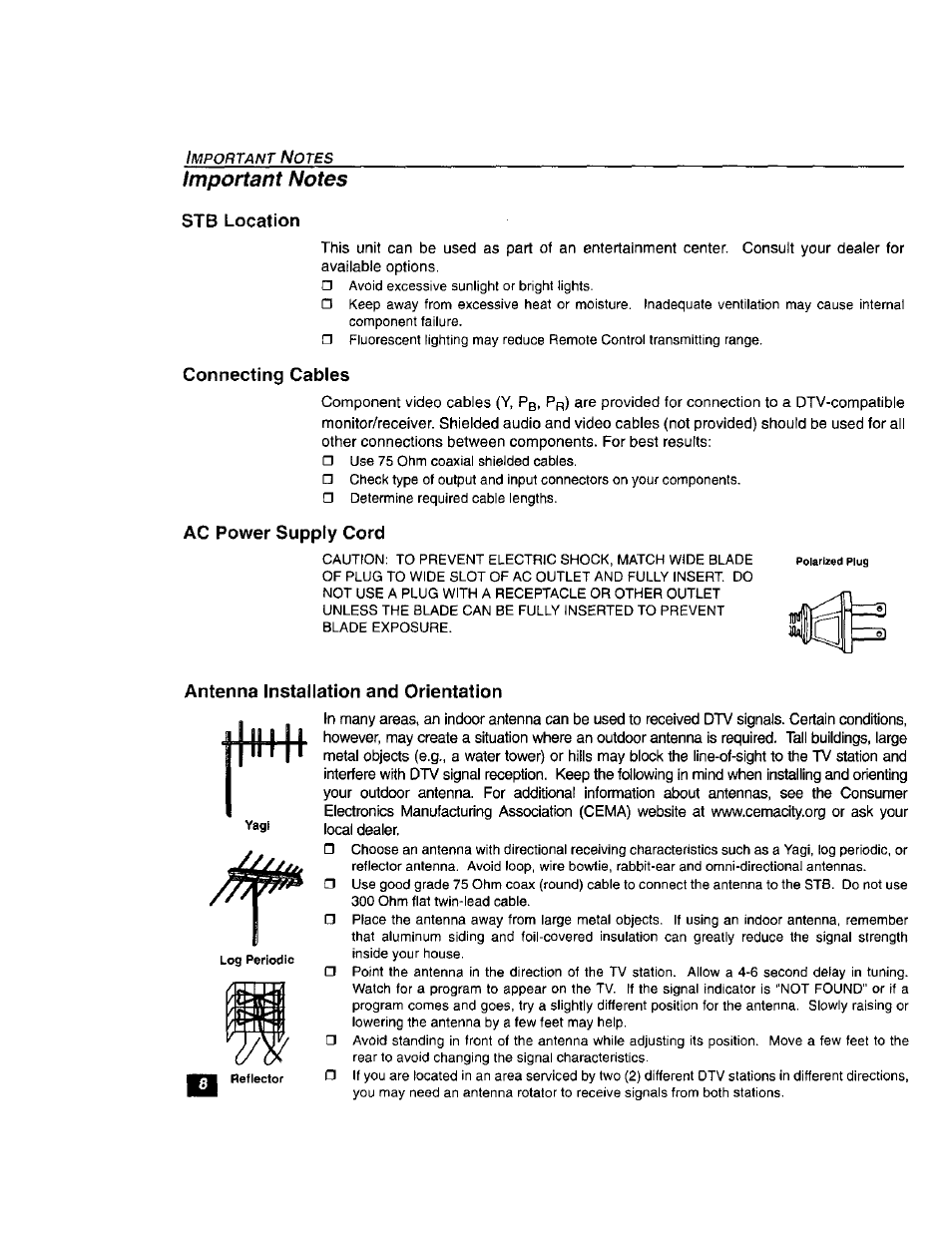 Panasonic TU-DST51 User Manual | Page 9 / 65