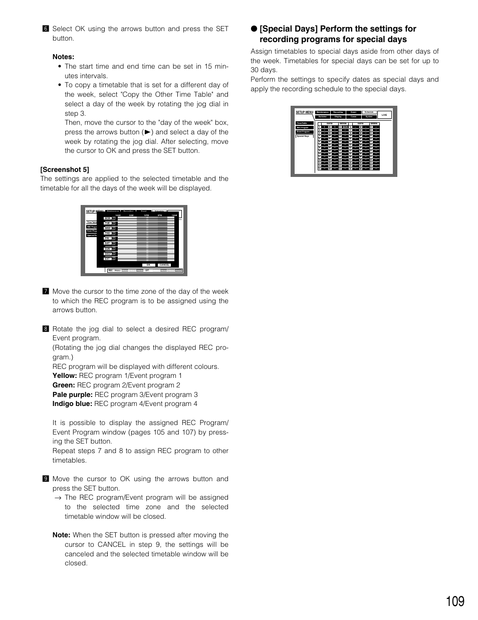 Panasonic WJ-HD309 User Manual | Page 109 / 164