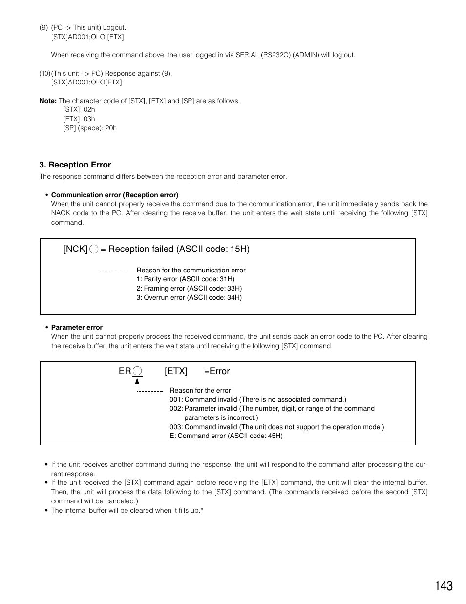 Panasonic WJ-HD309 User Manual | Page 143 / 164