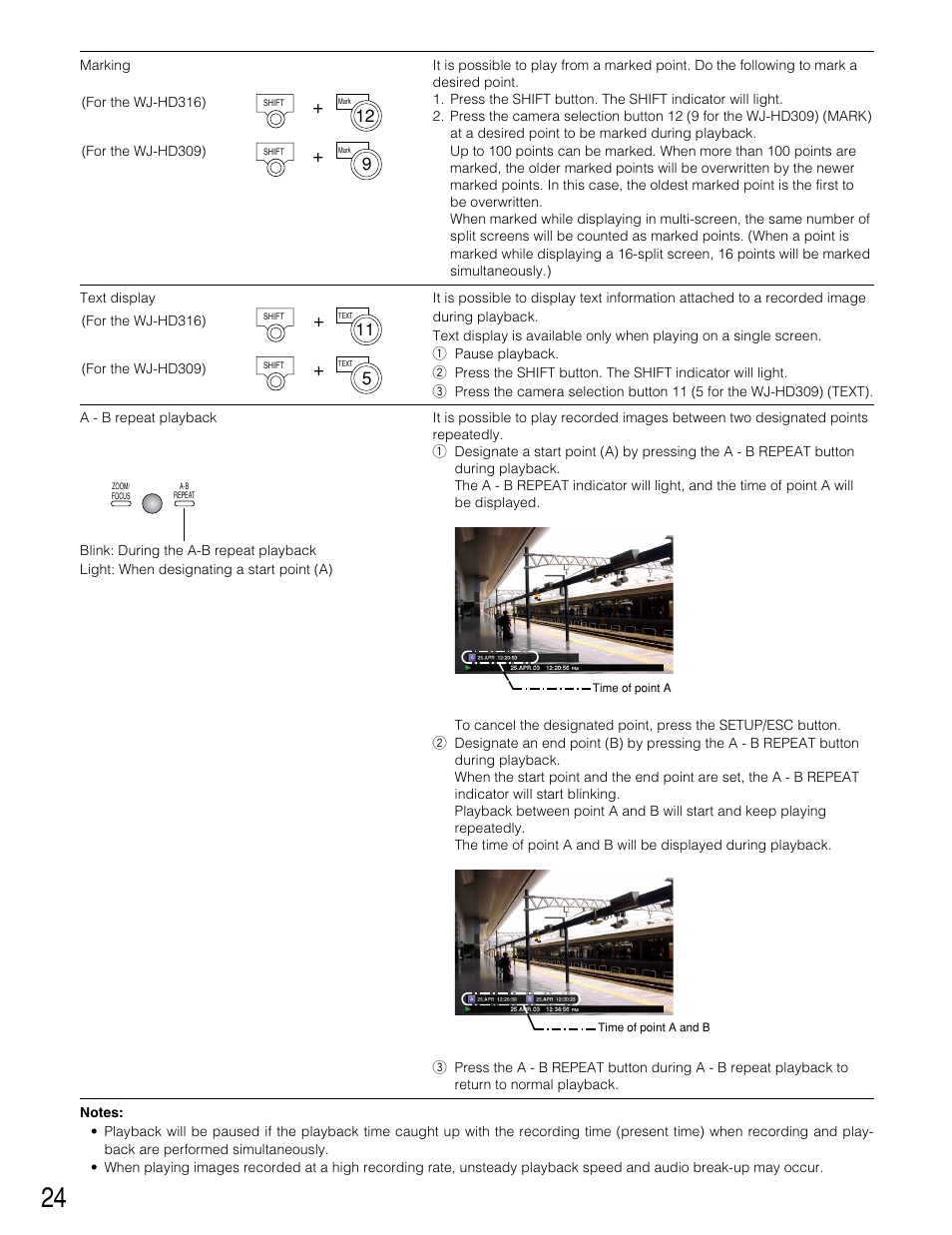 Panasonic WJ-HD309 User Manual | Page 24 / 164