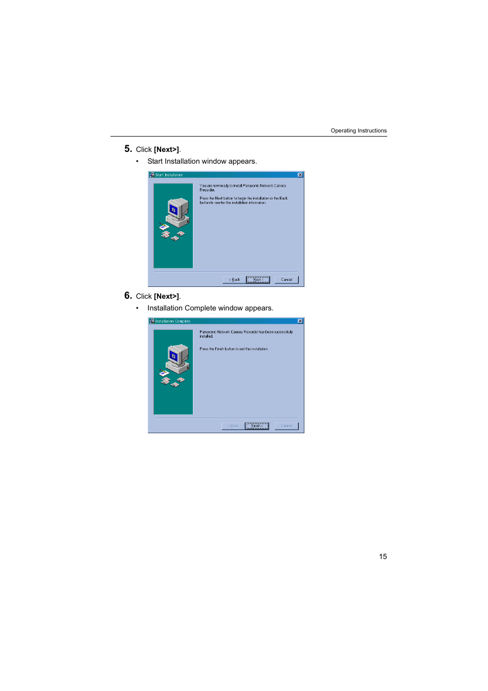 Panasonic BB-HNP60 User Manual | Page 15 / 86