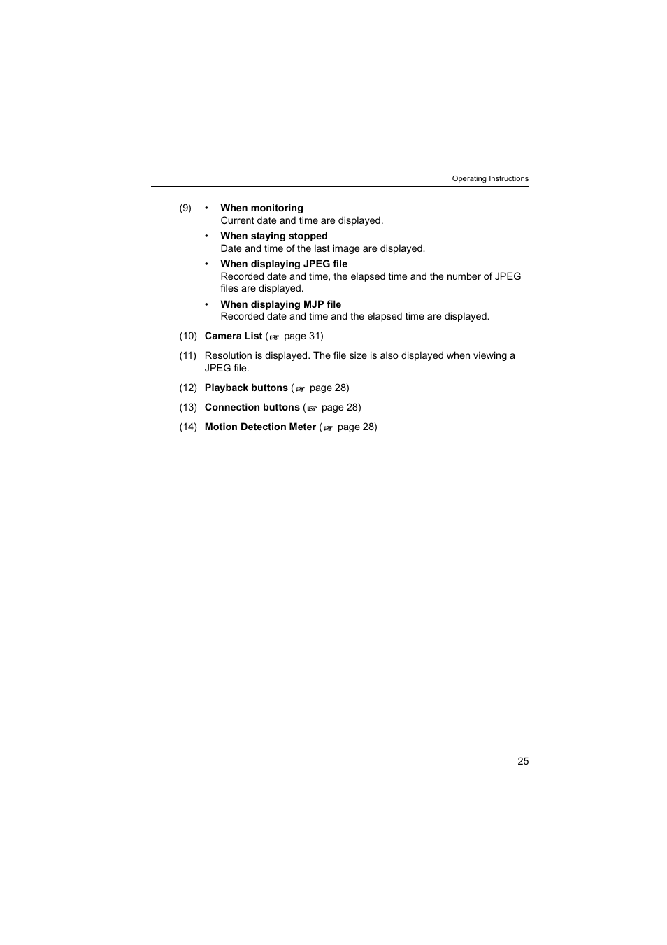 Panasonic BB-HNP60 User Manual | Page 25 / 86