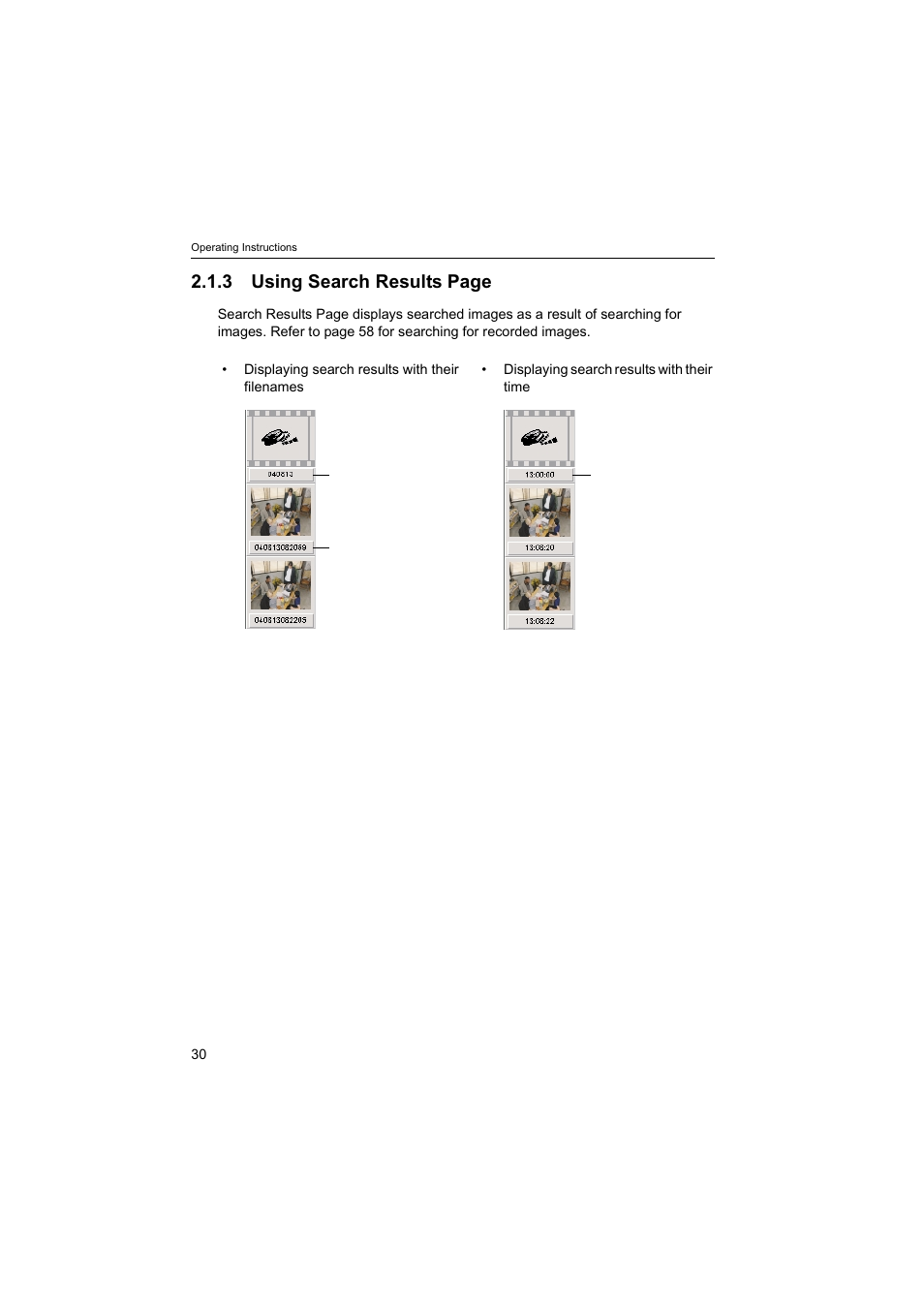 3 using search results page | Panasonic BB-HNP60 User Manual | Page 30 / 86