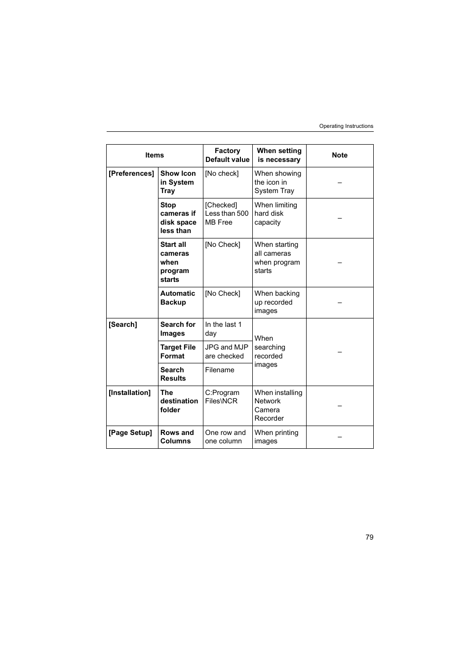 Panasonic BB-HNP60 User Manual | Page 79 / 86