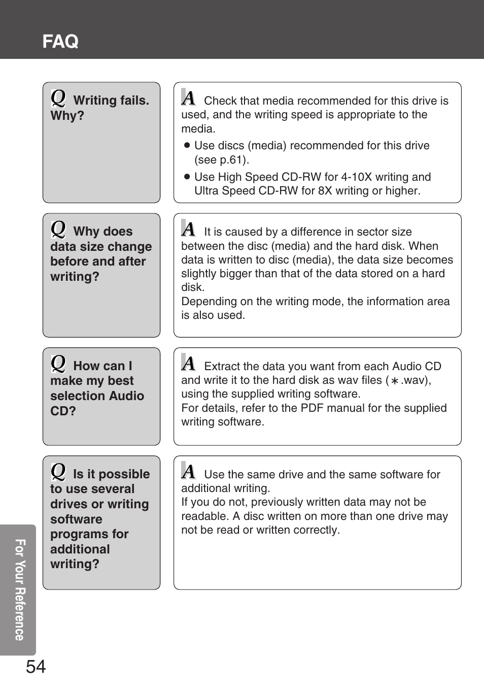 Panasonic KXL-CB30AU User Manual | Page 54 / 75