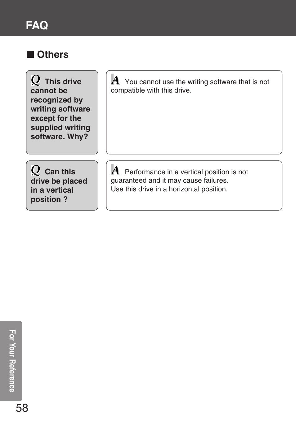 Others | Panasonic KXL-CB30AU User Manual | Page 58 / 75