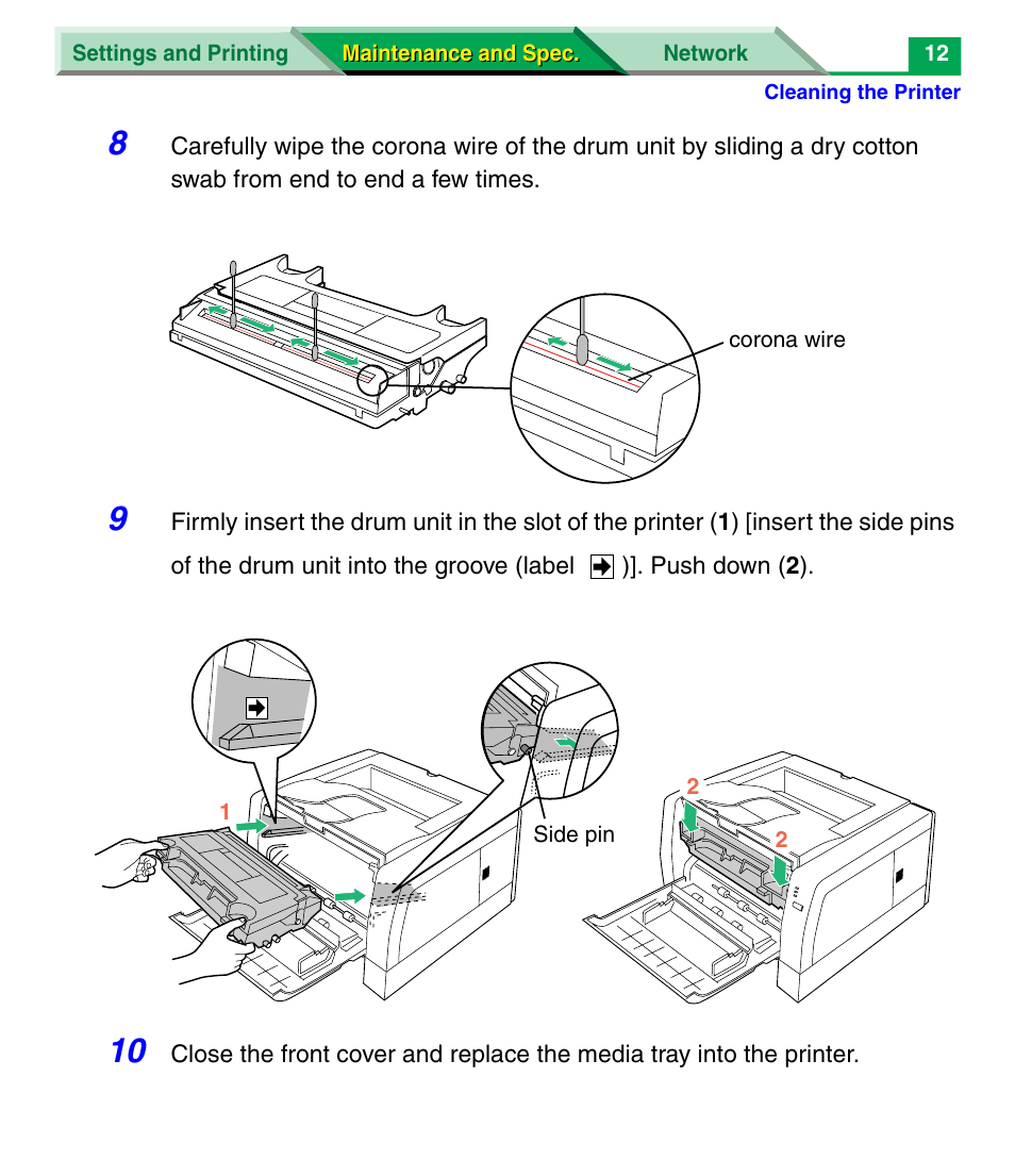 Panasonic KX-P7305 User Manual | Page 134 / 277