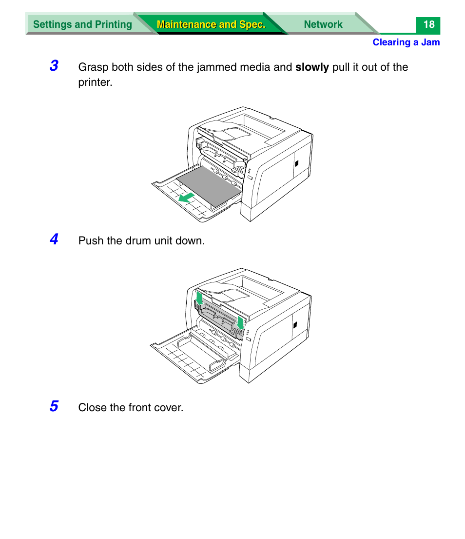 Panasonic KX-P7305 User Manual | Page 140 / 277