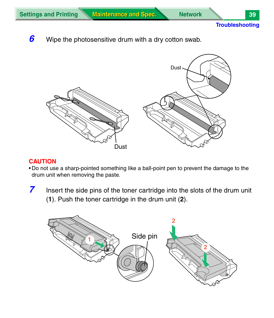 Panasonic KX-P7305 User Manual | Page 161 / 277