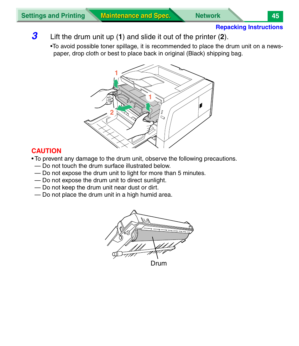 Panasonic KX-P7305 User Manual | Page 167 / 277