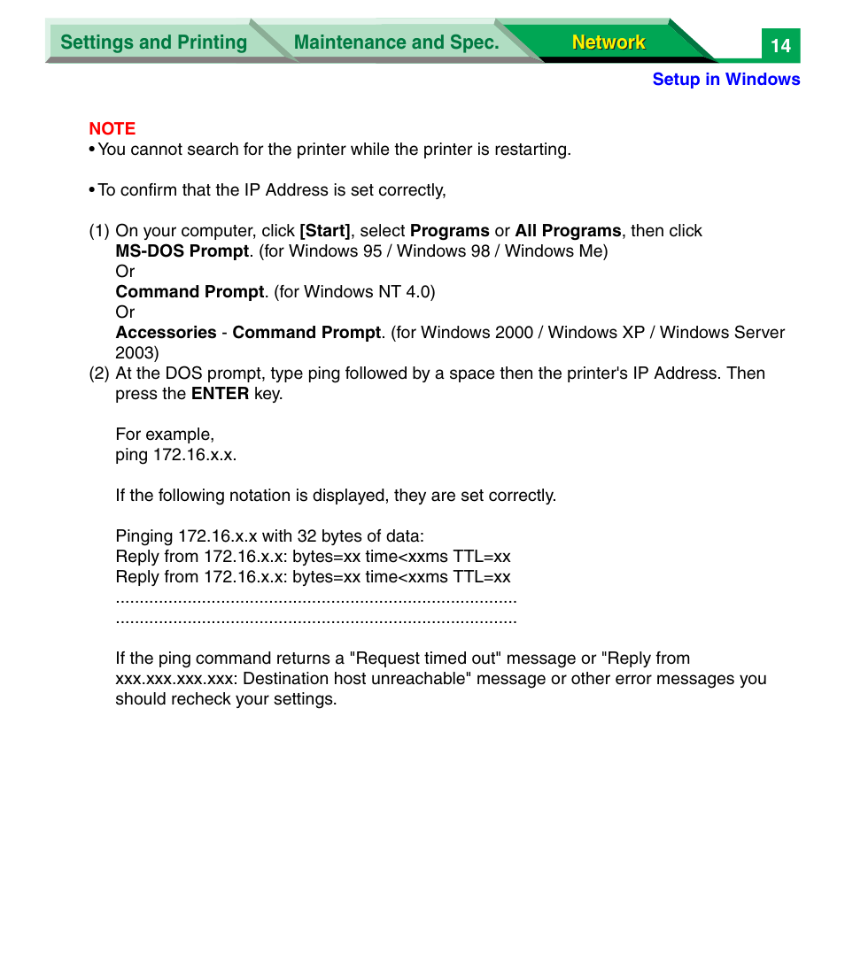 Panasonic KX-P7305 User Manual | Page 197 / 277