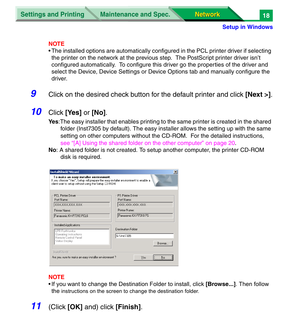 Panasonic KX-P7305 User Manual | Page 201 / 277