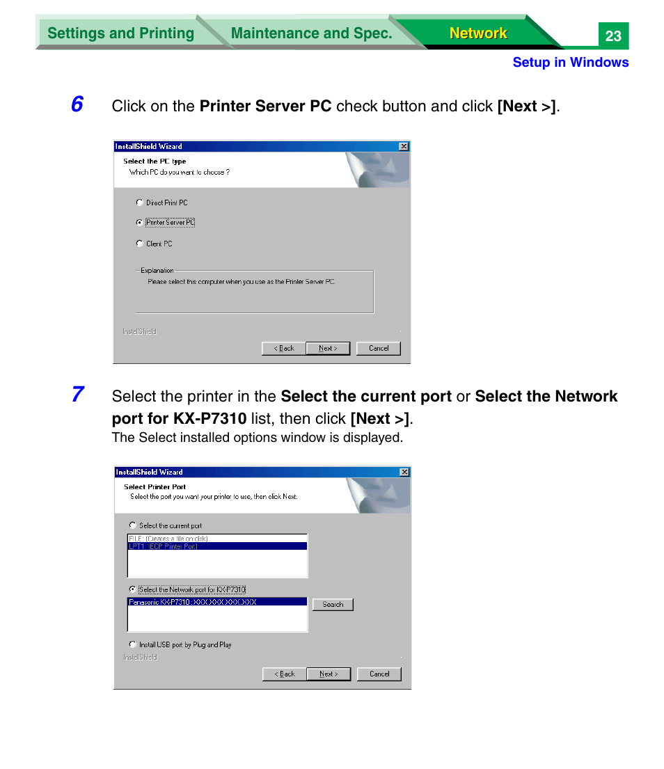 Panasonic KX-P7305 User Manual | Page 206 / 277