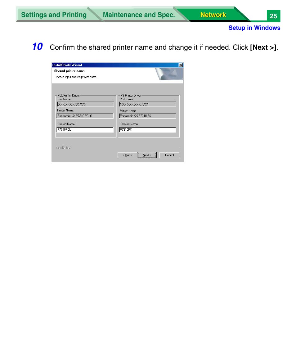 Panasonic KX-P7305 User Manual | Page 208 / 277