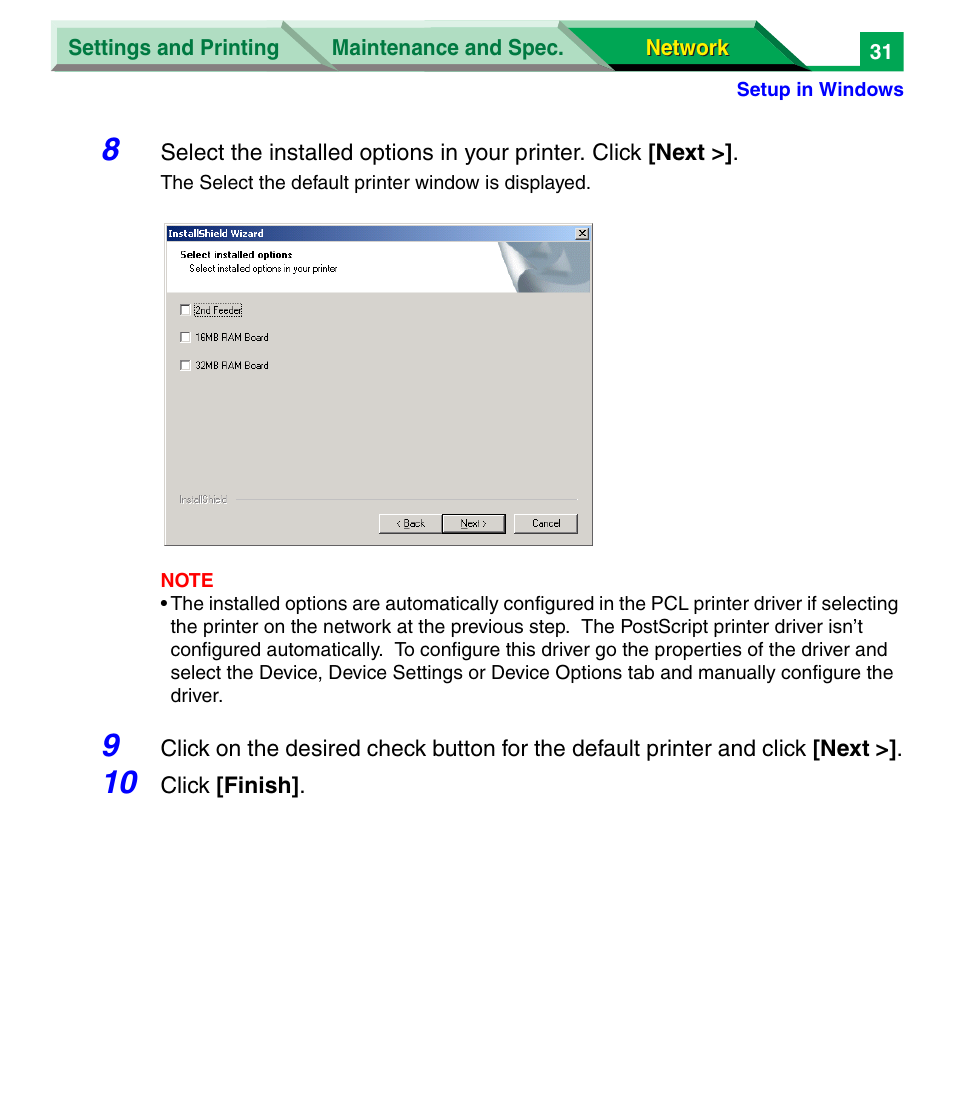 Panasonic KX-P7305 User Manual | Page 214 / 277