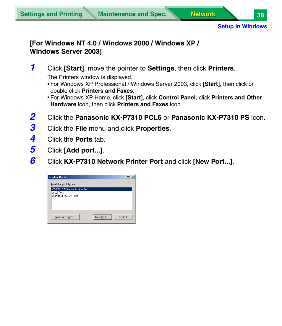 Panasonic KX-P7305 User Manual | Page 221 / 277