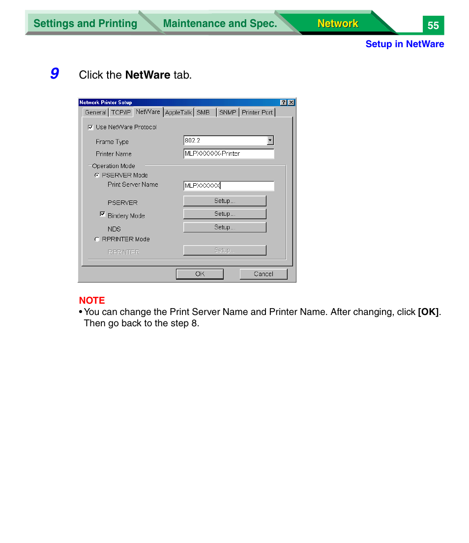 Panasonic KX-P7305 User Manual | Page 238 / 277