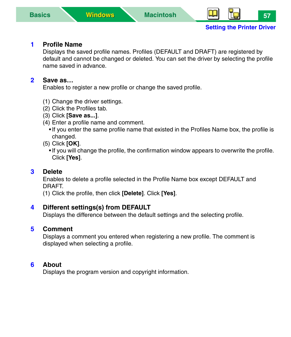 Panasonic KX-P7305 User Manual | Page 62 / 277