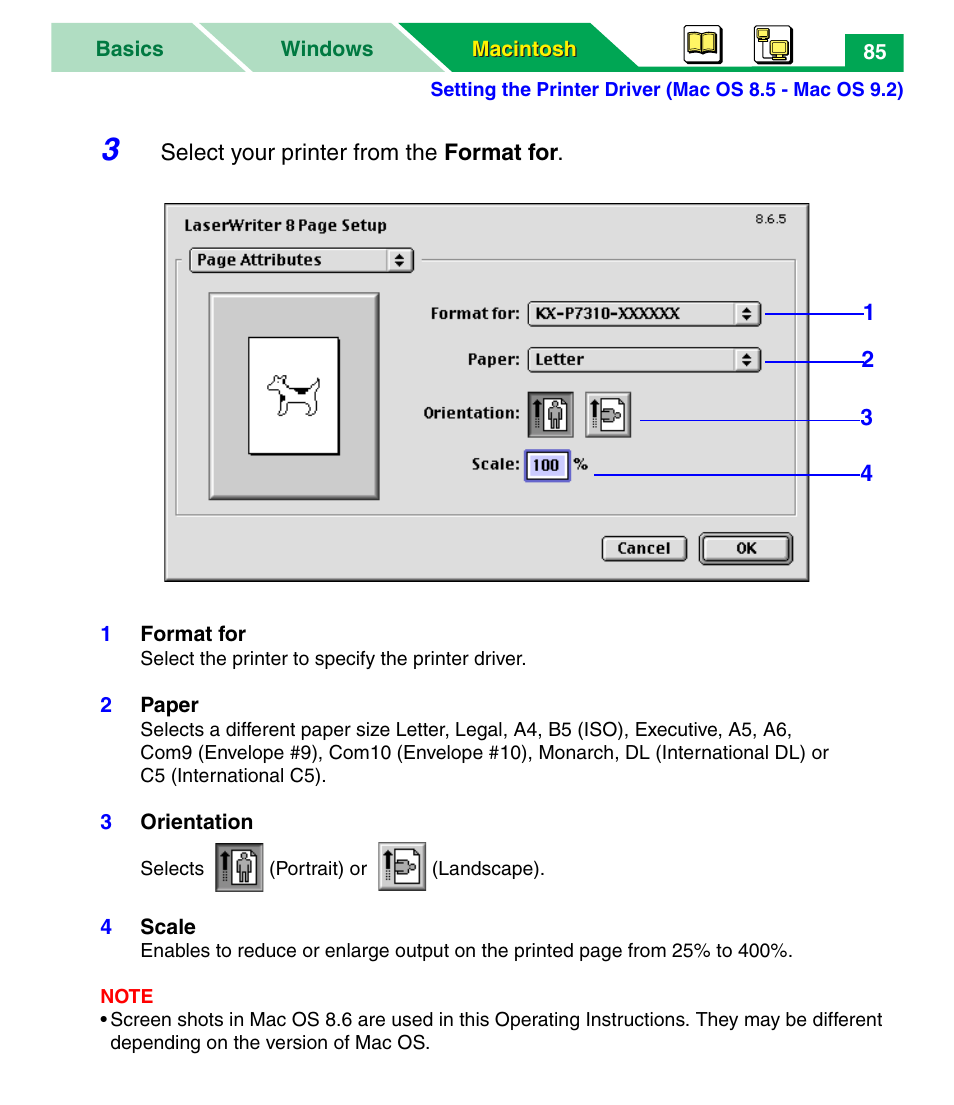 Panasonic KX-P7305 User Manual | Page 90 / 277