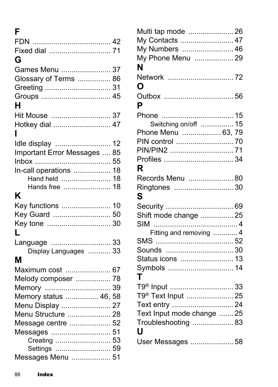 Panasonic EB-A100 User Manual | Page 91 / 93