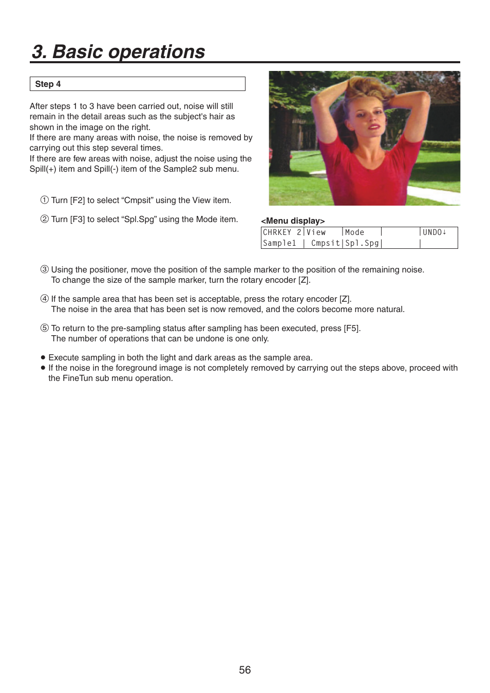 Basic operations | Panasonic AV-HS450N User Manual | Page 56 / 190