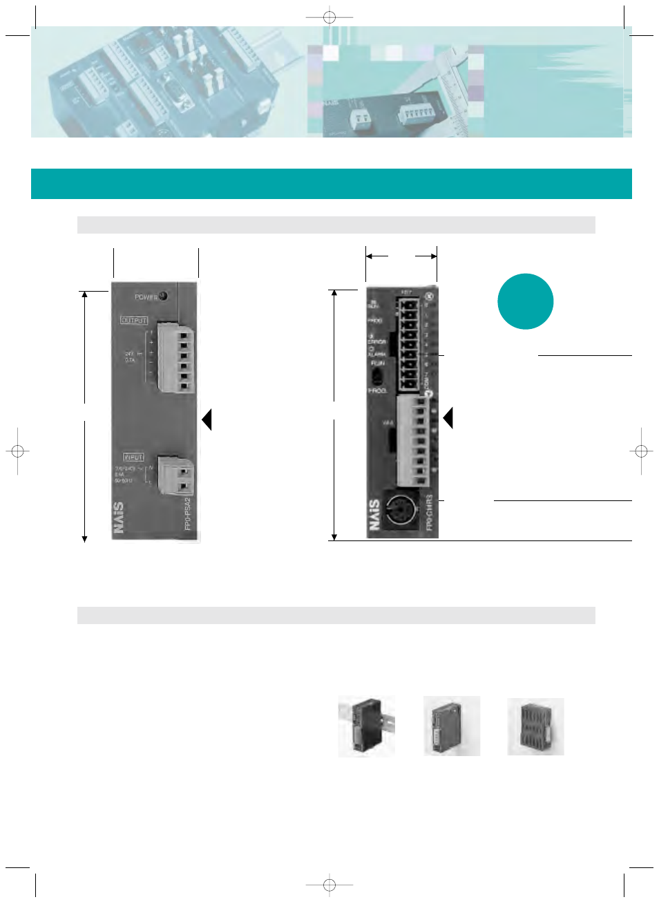 Fp0 – super compact plc, Actual size | Panasonic FP0 Series User Manual | Page 2 / 27