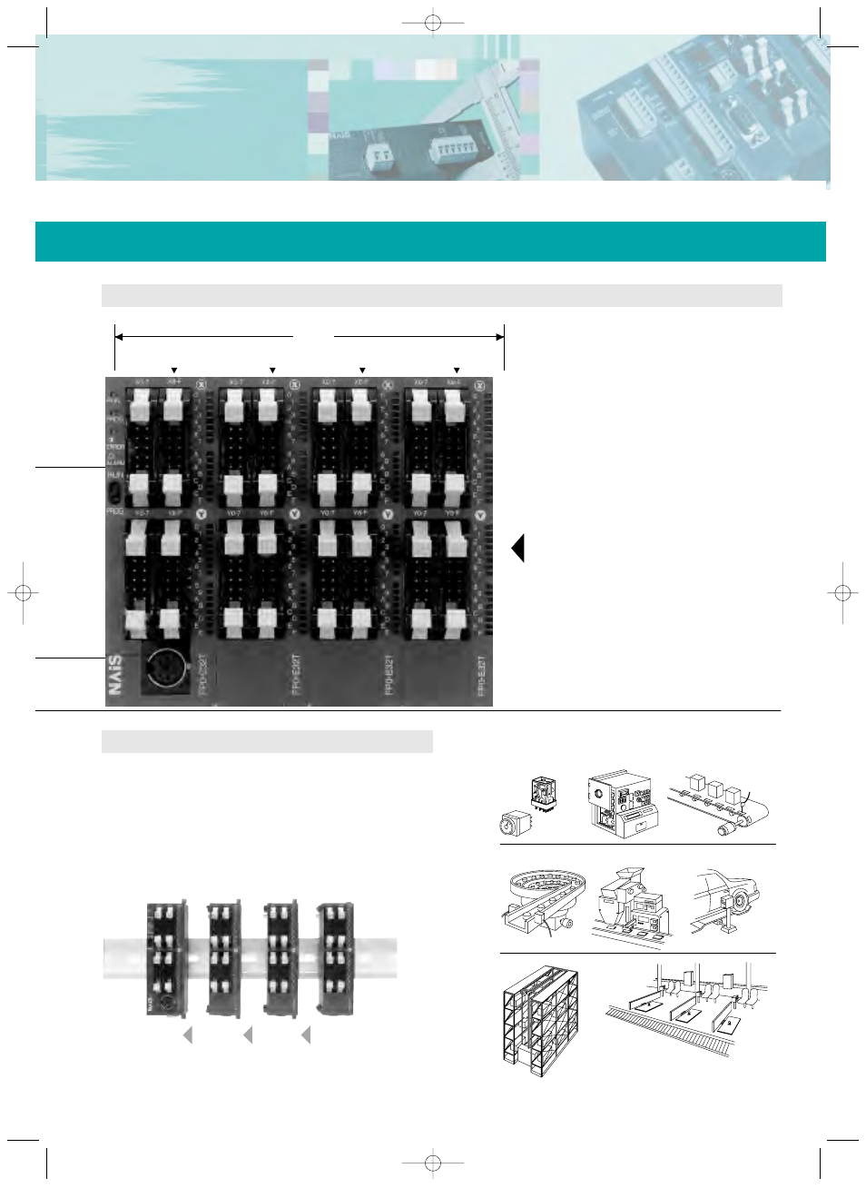You save this much space, Easy expansion …up to 128 i/os | Panasonic FP0 Series User Manual | Page 3 / 27