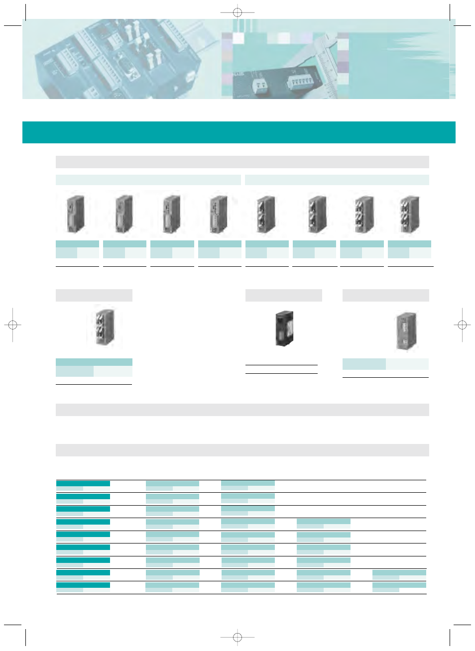 Fp0 cpu units, A rich line-up of both single and combined units, Control units | Ac power supply, S-link cpu, Control unit 10k | Panasonic FP0 Series User Manual | Page 4 / 27