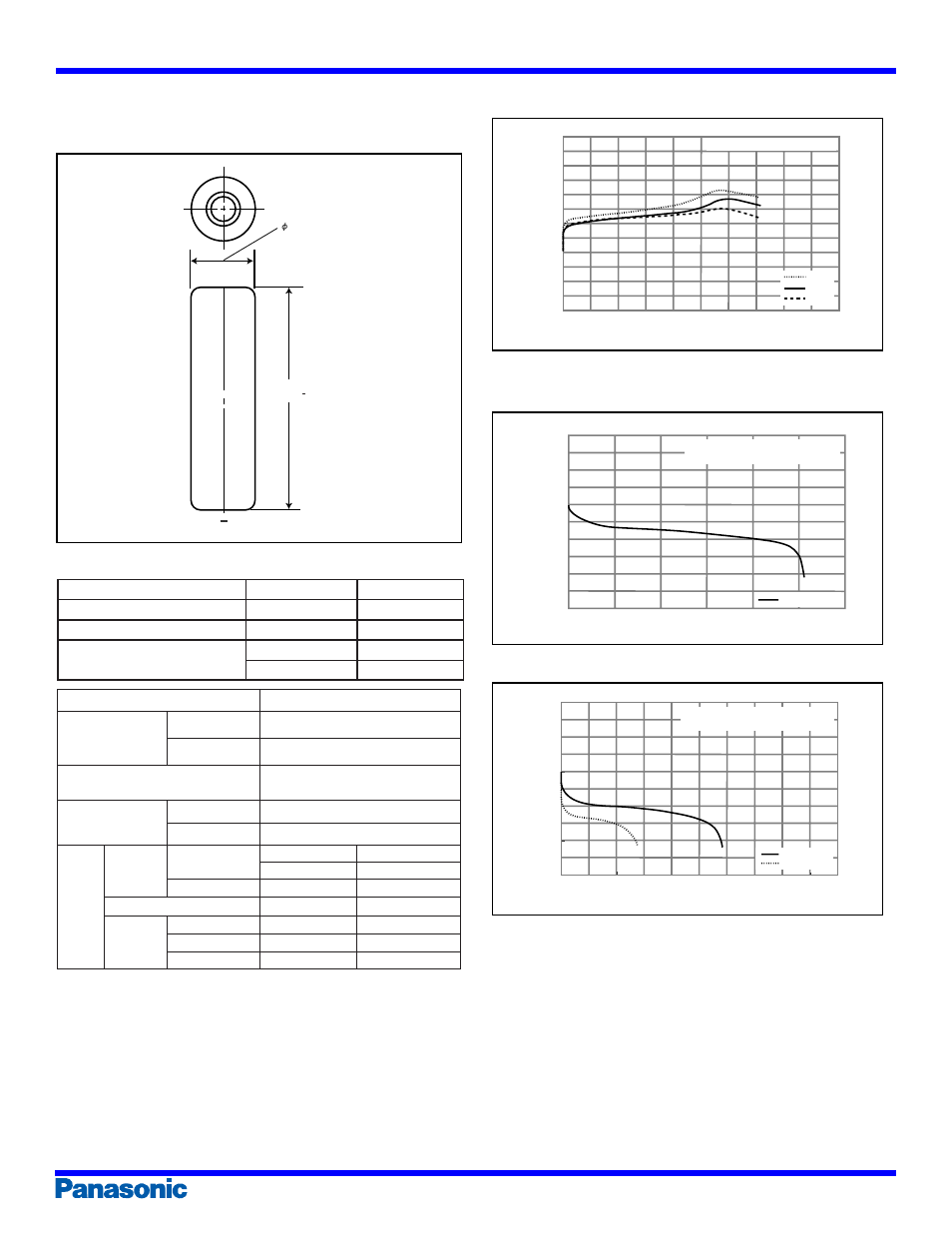 Panasonic HHR150AA User Manual | 1 page