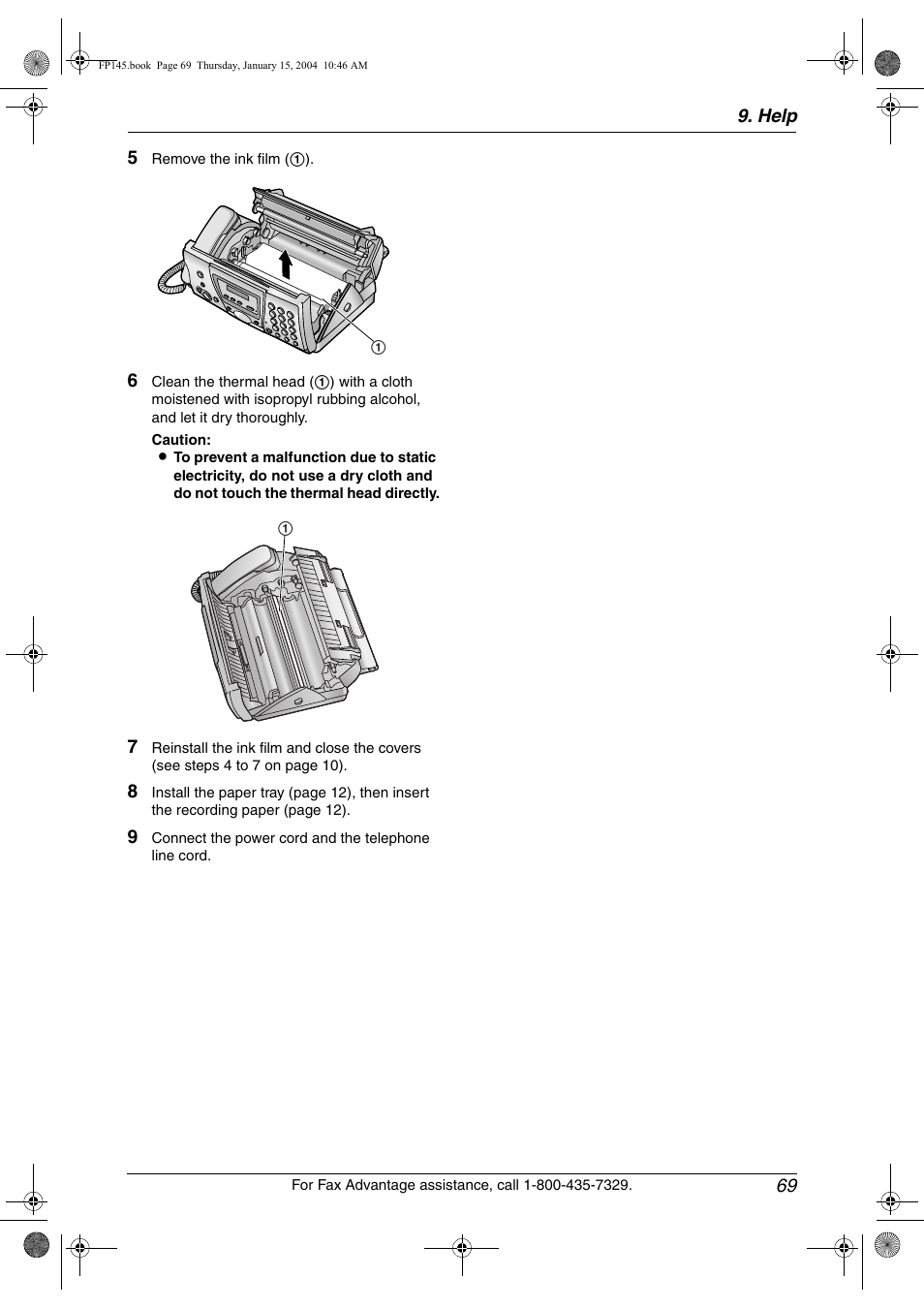 Panasonic KX-FP145 User Manual | Page 71 / 86
