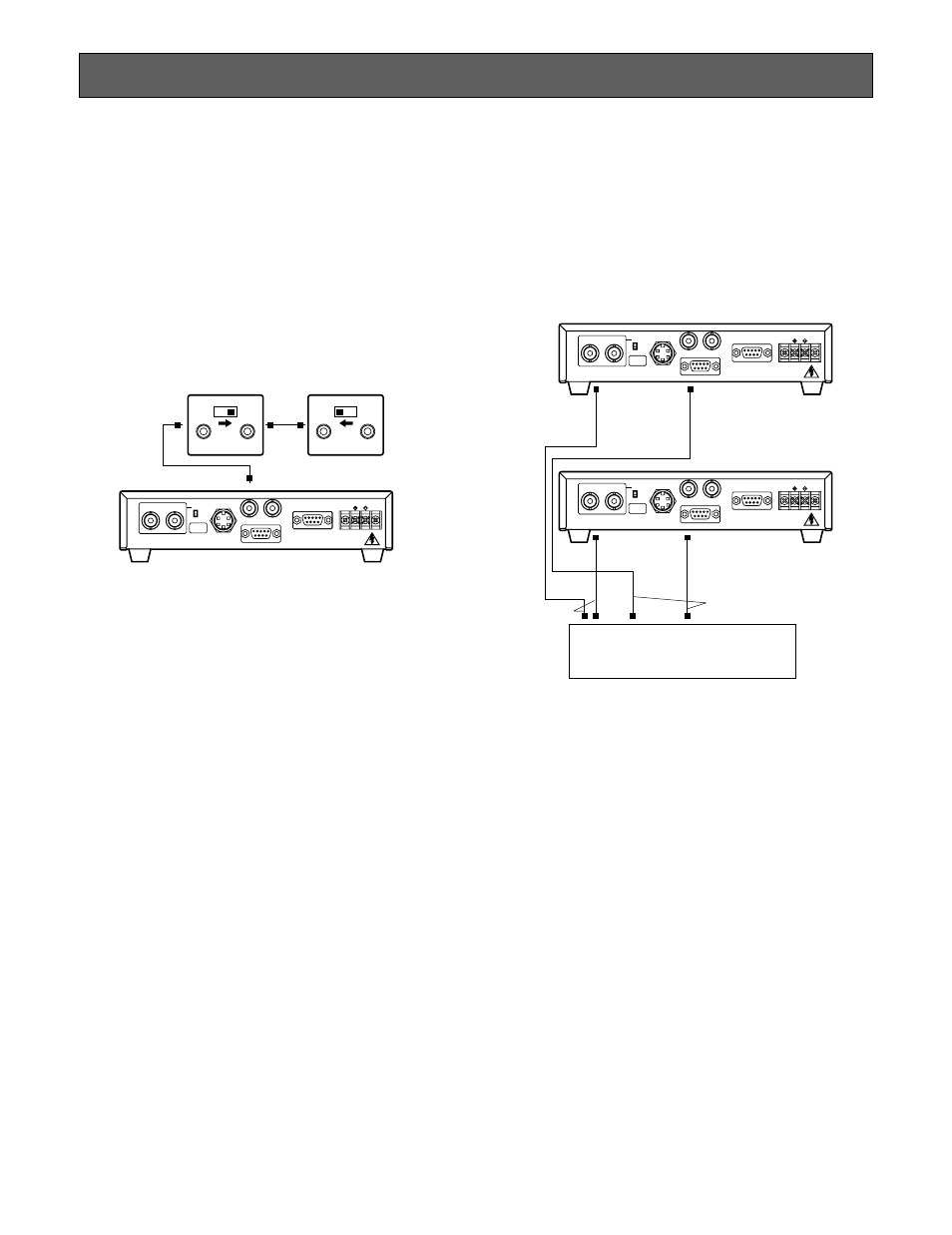 Connections, Internal sync operation, Gen-lock operation | 5 / 0.42 x r (meter) | Panasonic GP-US522HA User Manual | Page 9 / 24