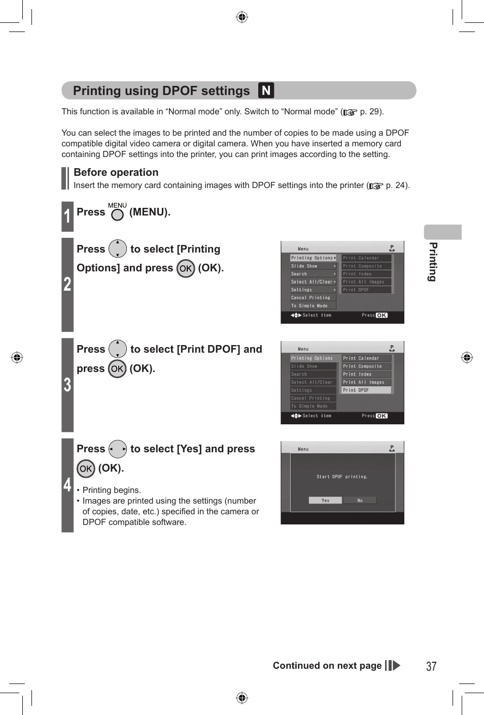 Panasonic KX-PX20M User Manual | Page 37 / 112