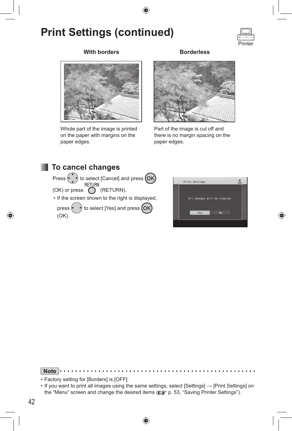 Print settings (continued) | Panasonic KX-PX20M User Manual | Page 42 / 112