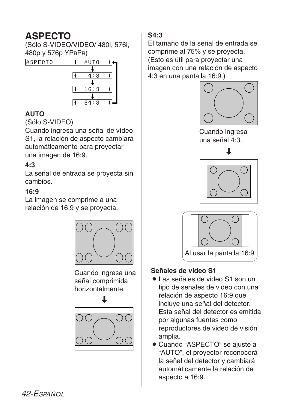 Aspecto | Panasonic LB20NTU User Manual | Page 118 / 144