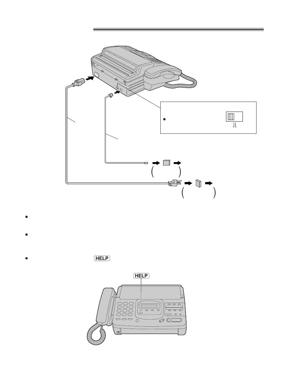 Connections | Panasonic KX-F780 User Manual | Page 10 / 80