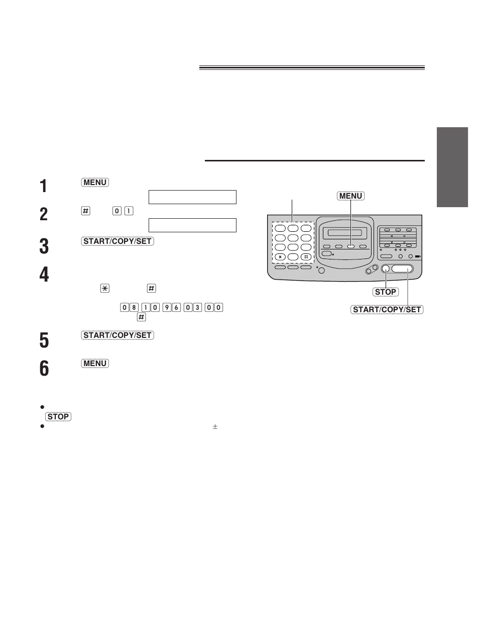 Setting the date and time | Panasonic KX-F780 User Manual | Page 11 / 80